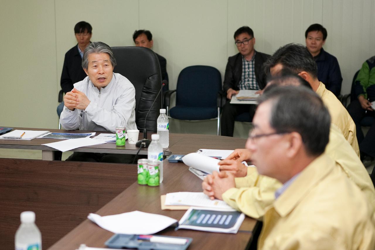 고군산연결도로 현장점검