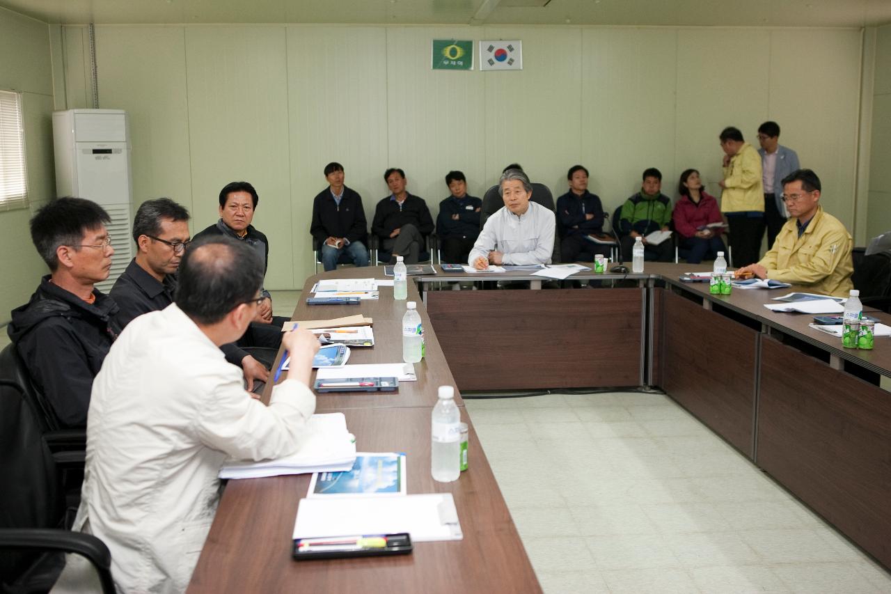 고군산연결도로 현장점검