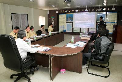 고군산연결도로 현장점검