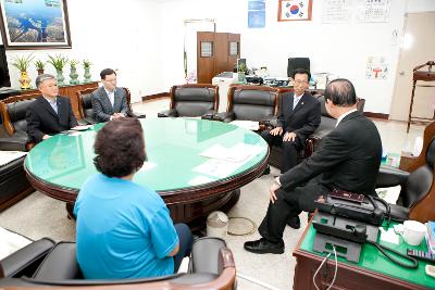 대한민국전몰군경유족회 박찬섭군산지회장 장학금 기탁