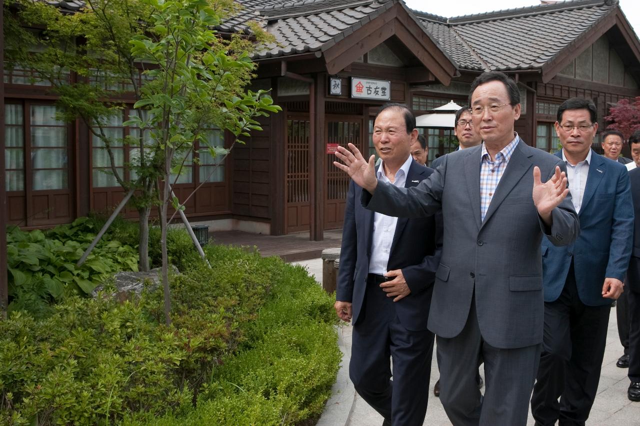 송하진 도지사 현장방문