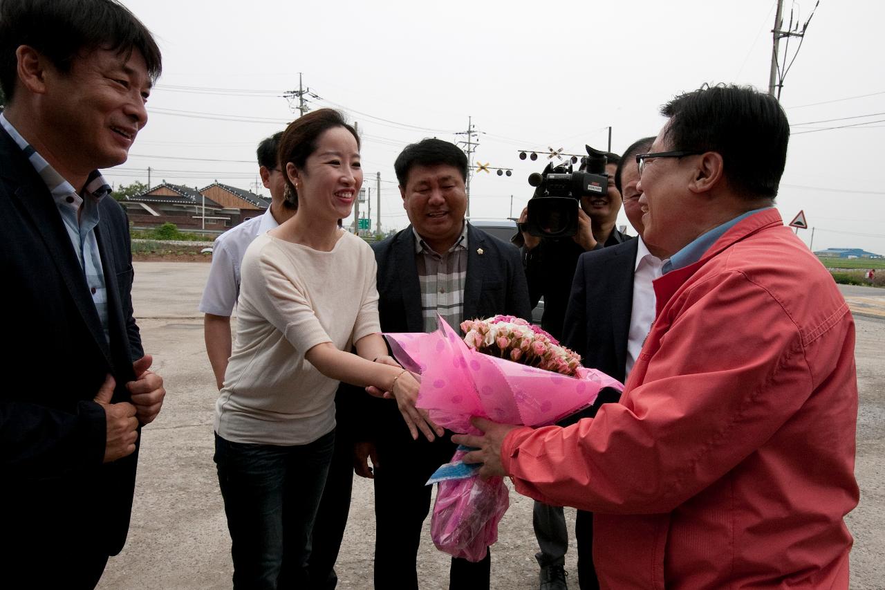 이동필 농림수산부장관 제희RPC 현장방문