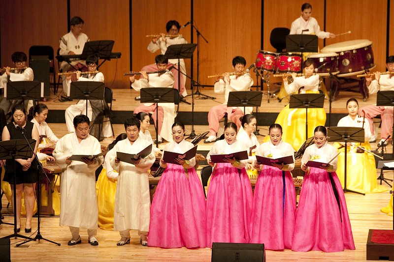 명인명창 국악관현악단 공연