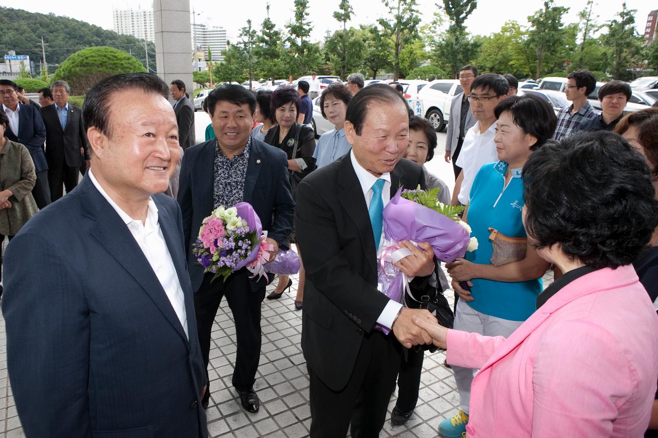 군산시 농특산물 교류 판매행사