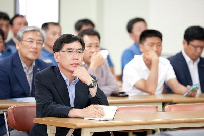 이주영 해양수산부장관 방문