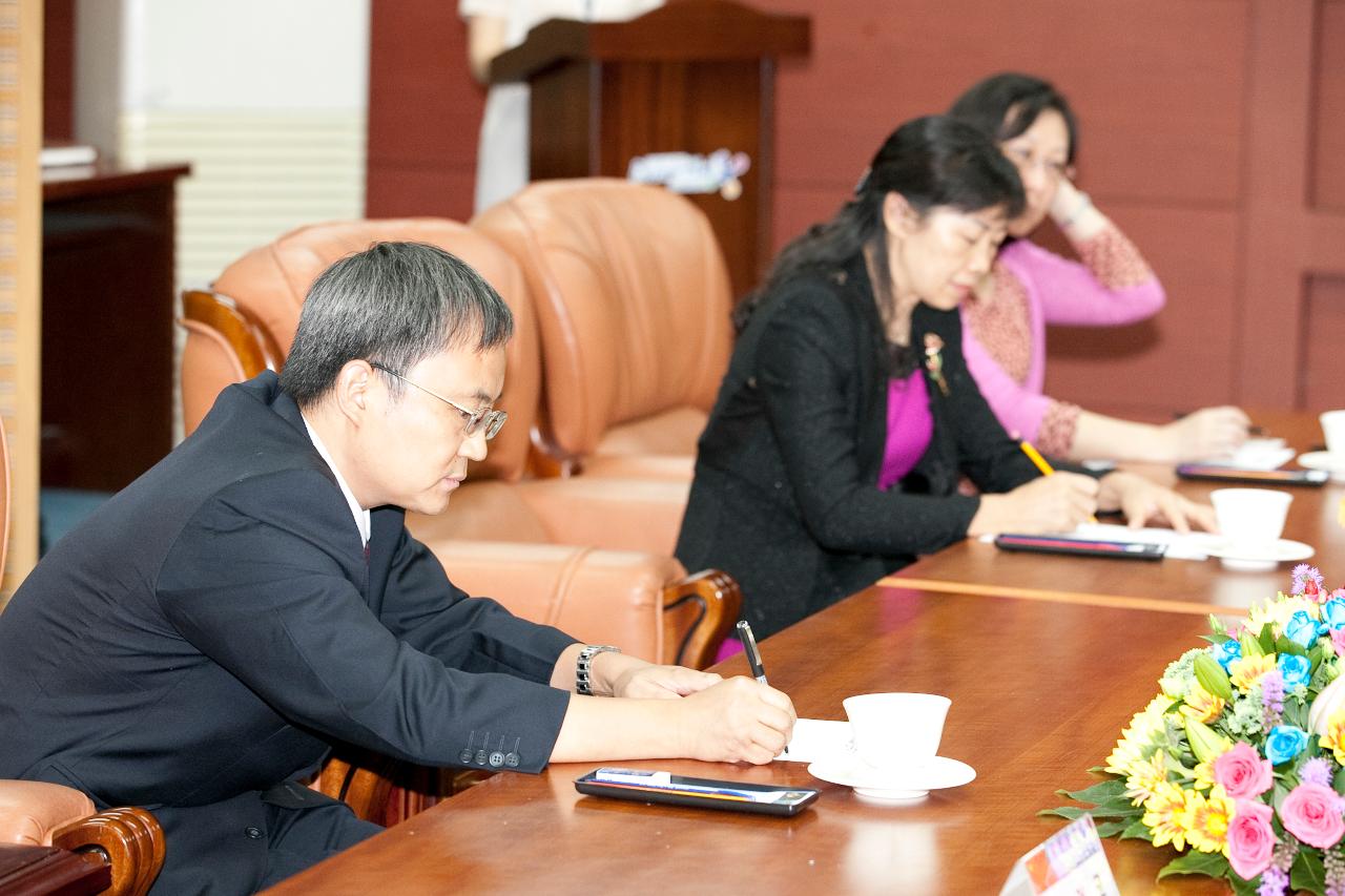 중국 청원시 홍보국장 일행 방문