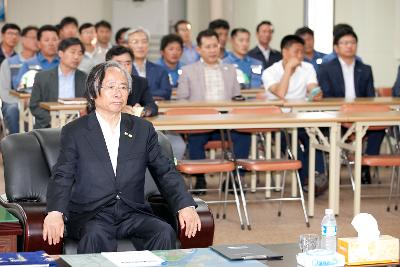 이주영 해양수산부장관 방문