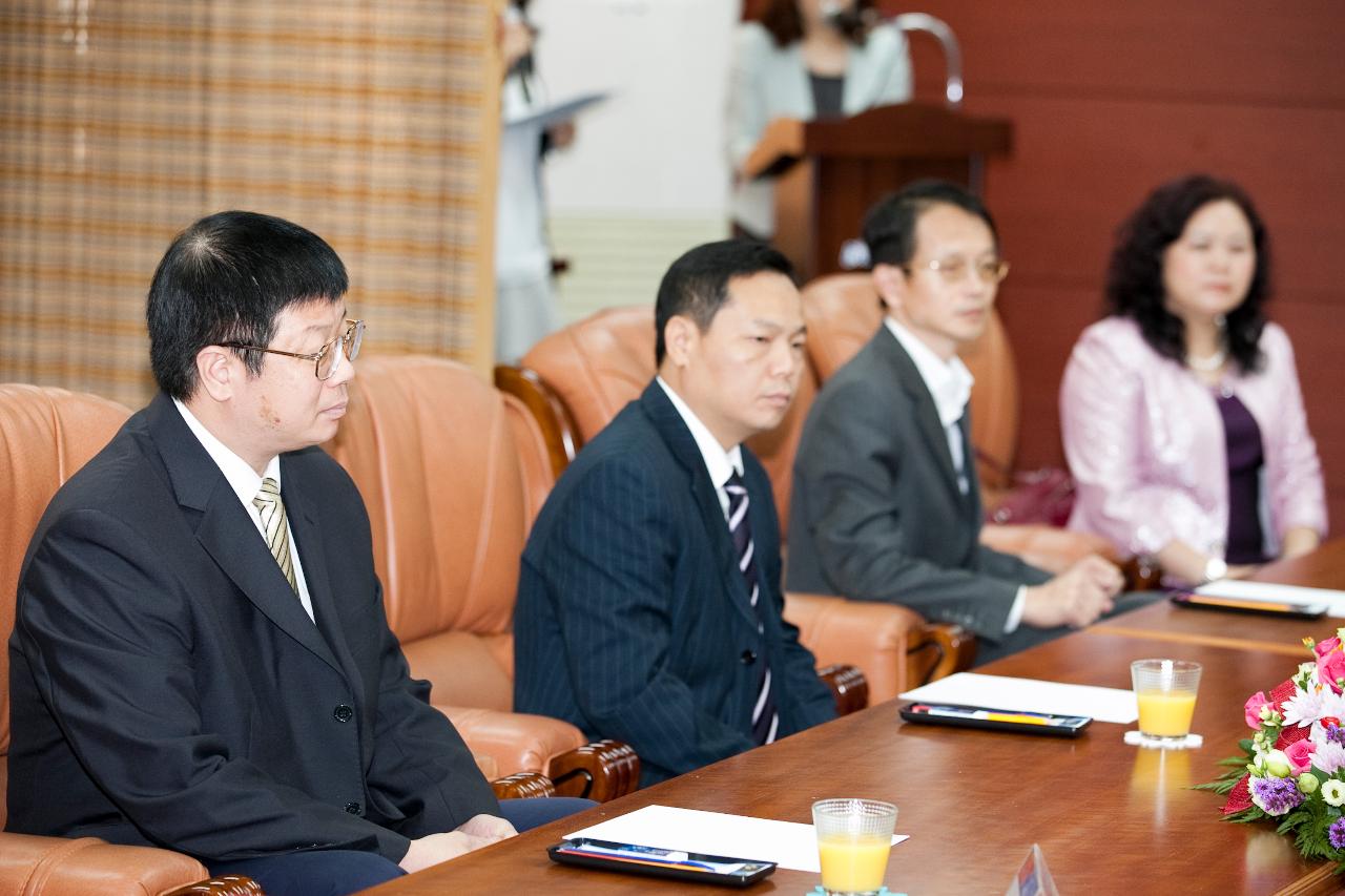 중국 청원시 부비서실장 일행 방문