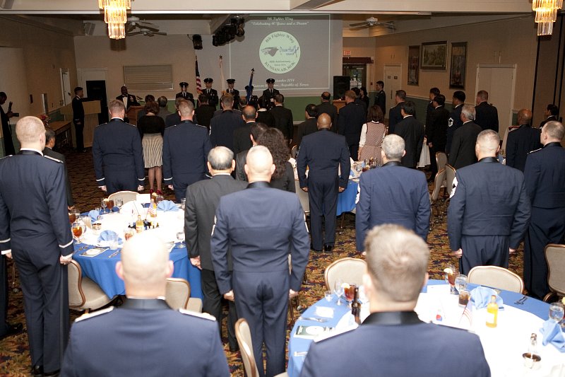 미공군 8전투비행단 창단 40주년 기념식