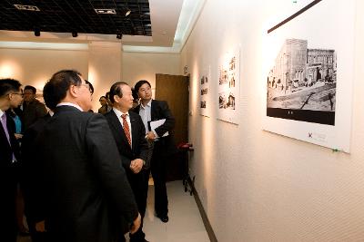 중국연대-한국 군산시 서예,미술,사진 교류전