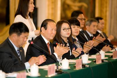 중국 연대시장 간담회 및 MOU 체결