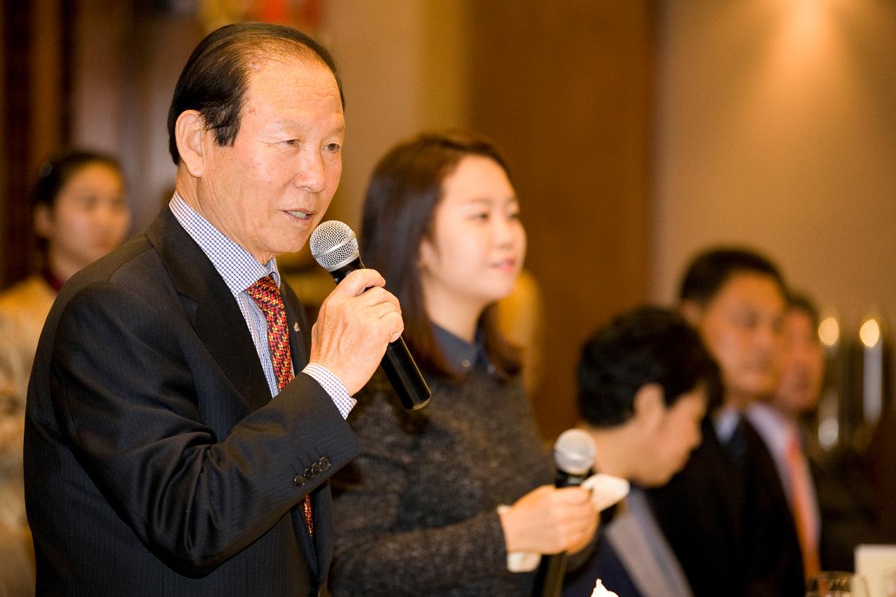 중국 연대시정부 환영만찬