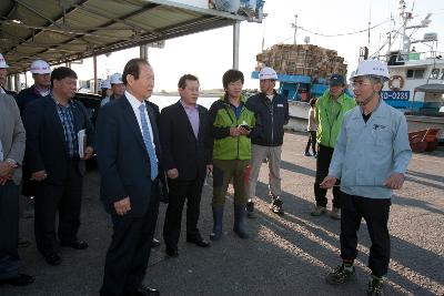 수산물 연구가공단지 현장방문