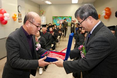 청학야학교 졸업식