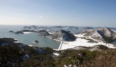 새만금 & 고군산군도 설경