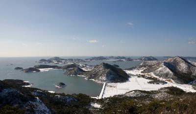 새만금 & 고군산군도 설경