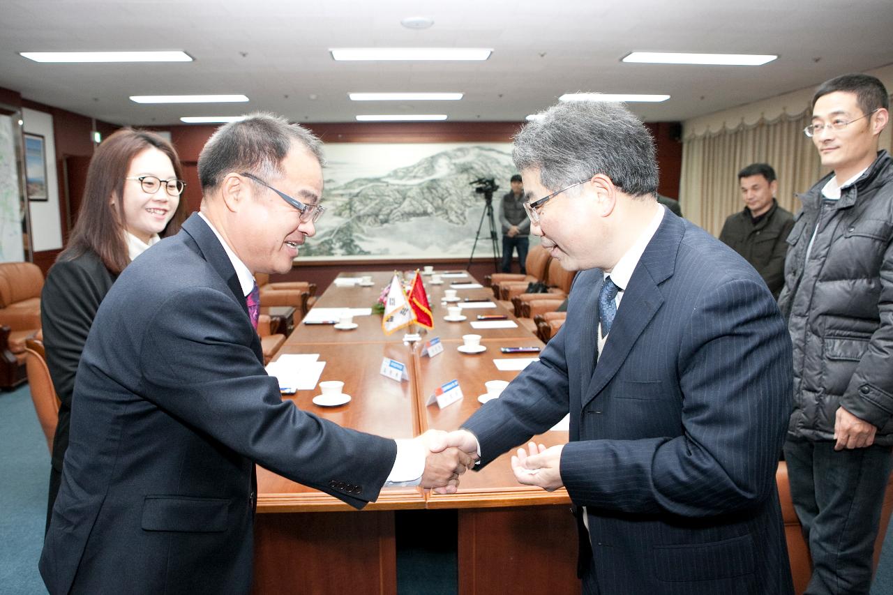 중국 부양시 정치협회 부주석 일행 방문