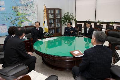 군산의용소방대연합회 이웃돕기 기탁