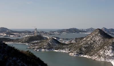 새만금 & 고군산군도 설경