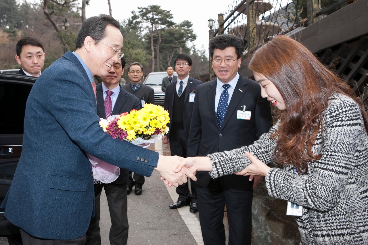 송하진도지사 연두방문