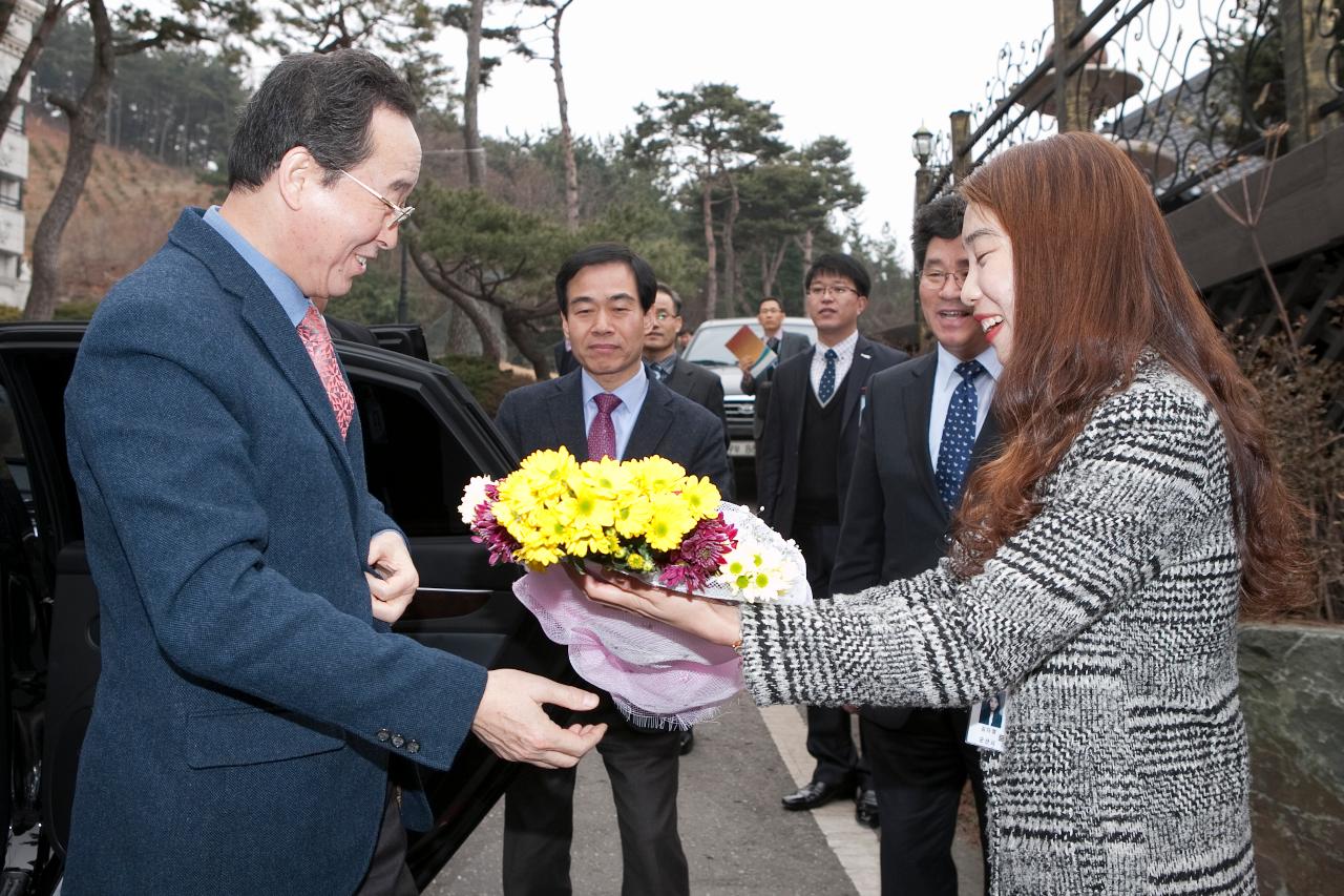 송하진도지사 연두방문