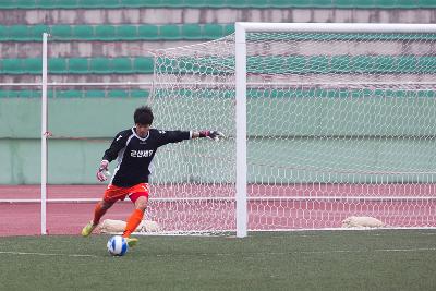 금석배축구대회 제일고 위문