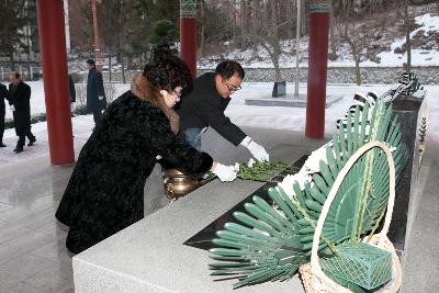 신년 군경묘지 참배