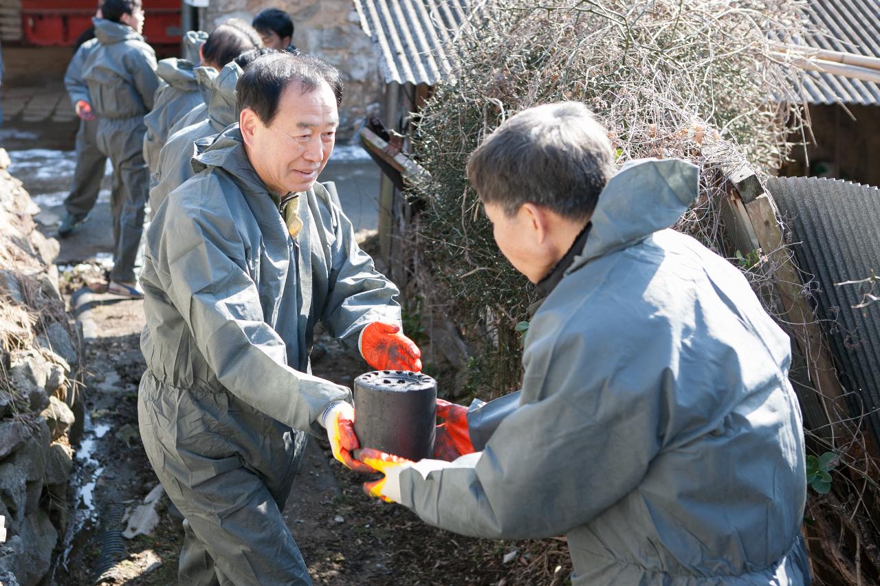 제4대노조 출범기념 봉사활동