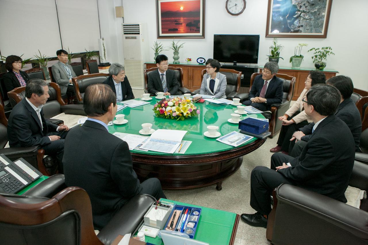 군산대학교 특성화사업단 간담회