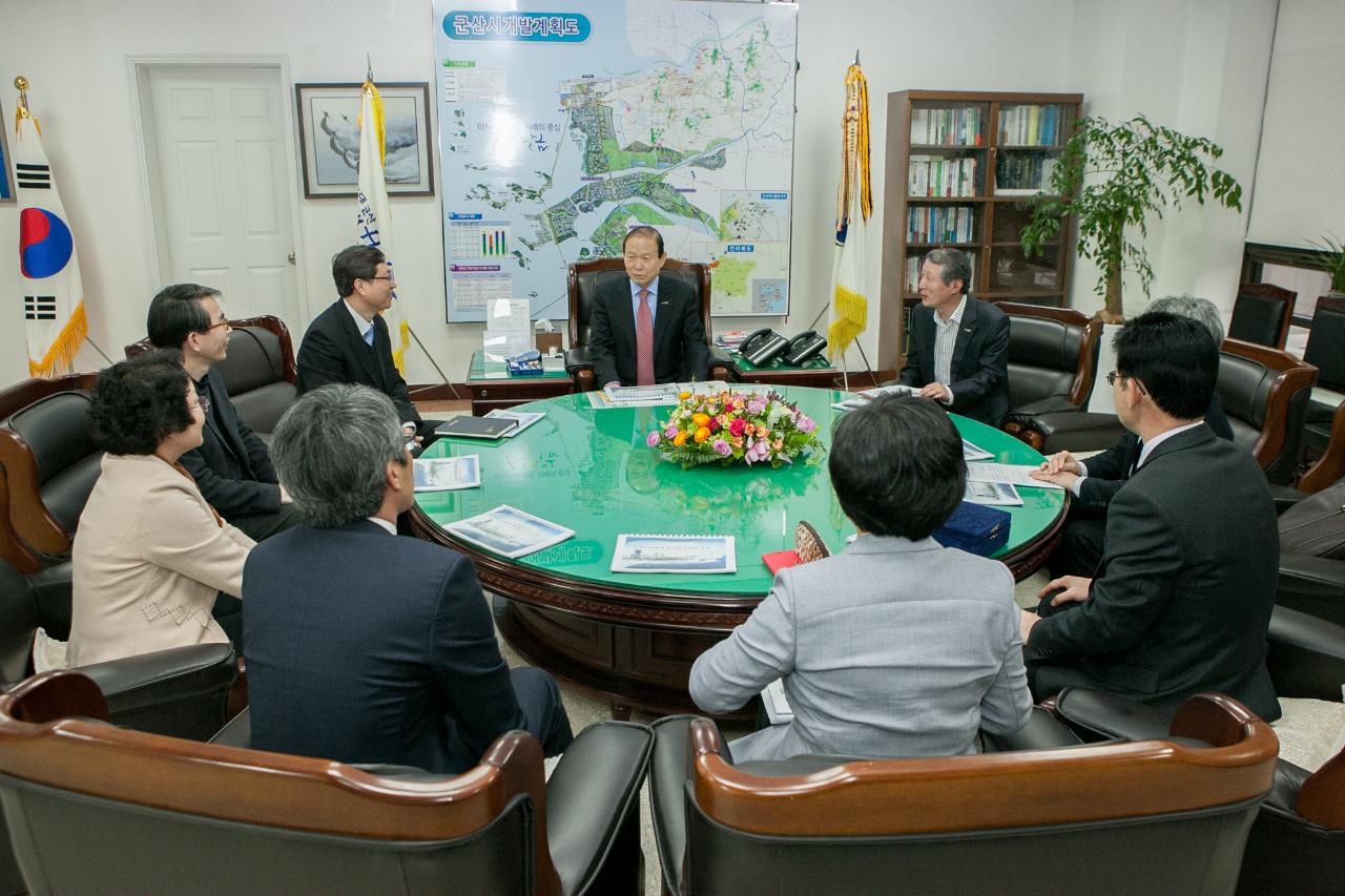 군산대학교 특성화사업단 간담회