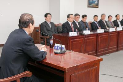 시민체육회 신임이사 위촉장수여