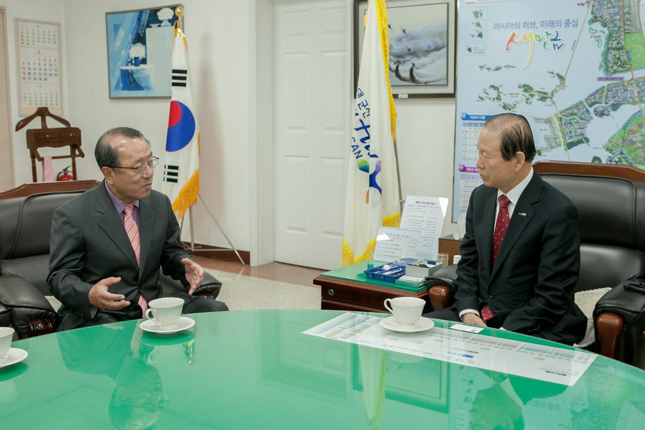 새만금산학융합본부장 취임인사