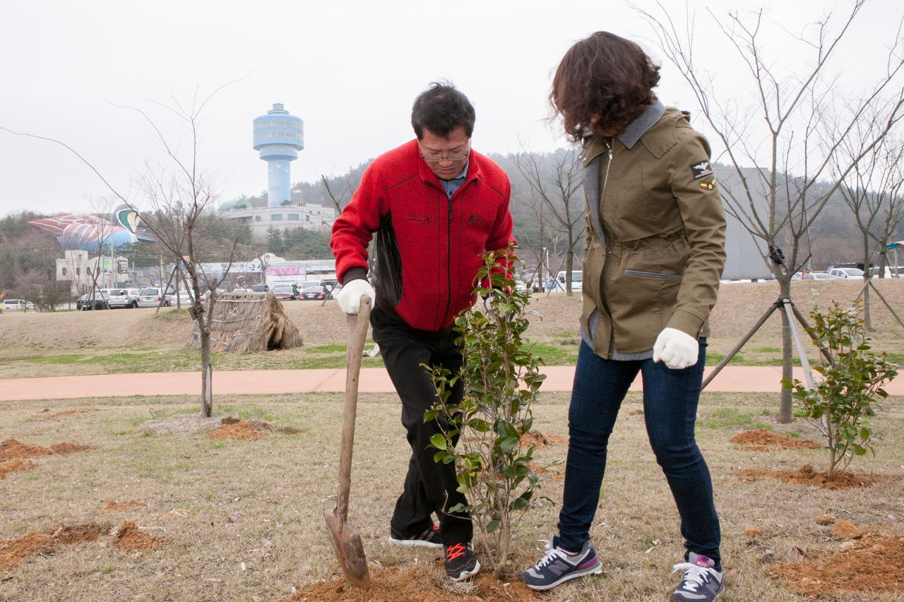 제70회 식목일 나무심기행사