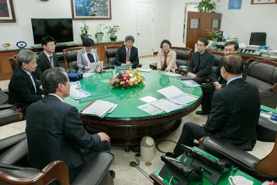 군산대학교 특성화사업단 간담회