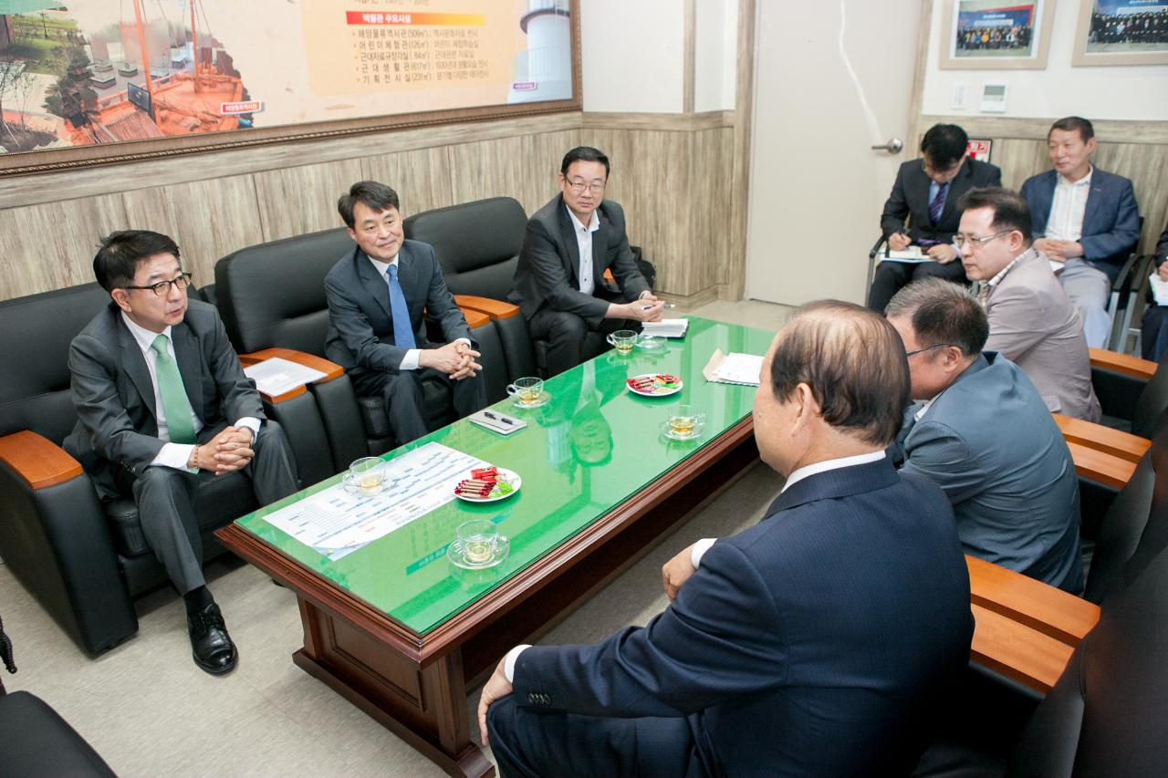 한국지엠(주)부사장 군산방문