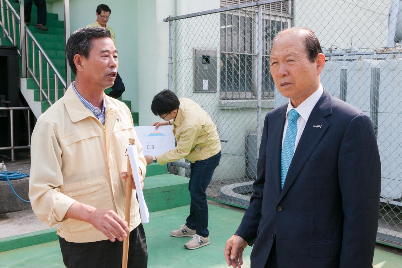 경포천 배수펌프가동훈련