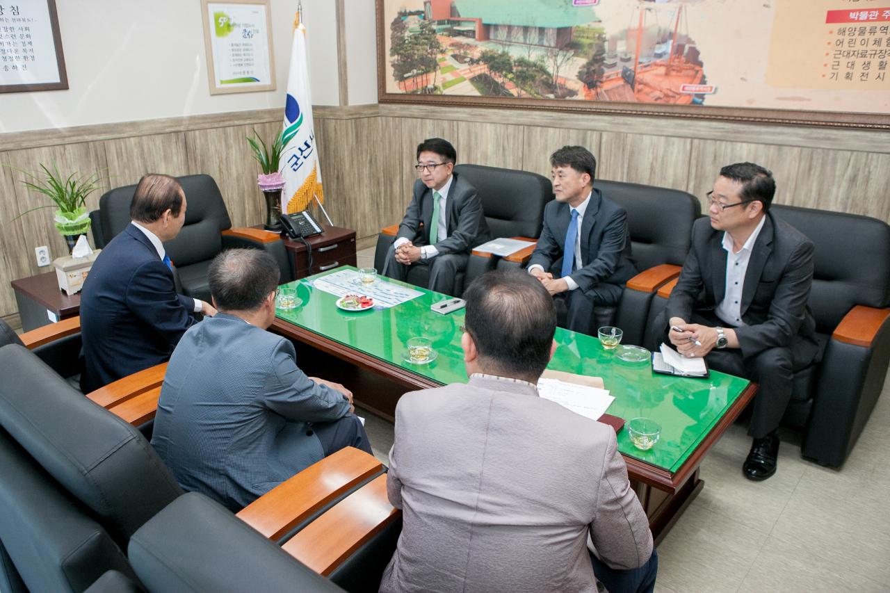 한국지엠(주)부사장 군산방문