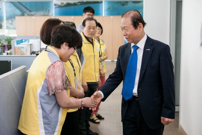 메르스 관계기관 격려방문