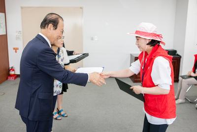 군산역사문화탐방지도사 위촉식