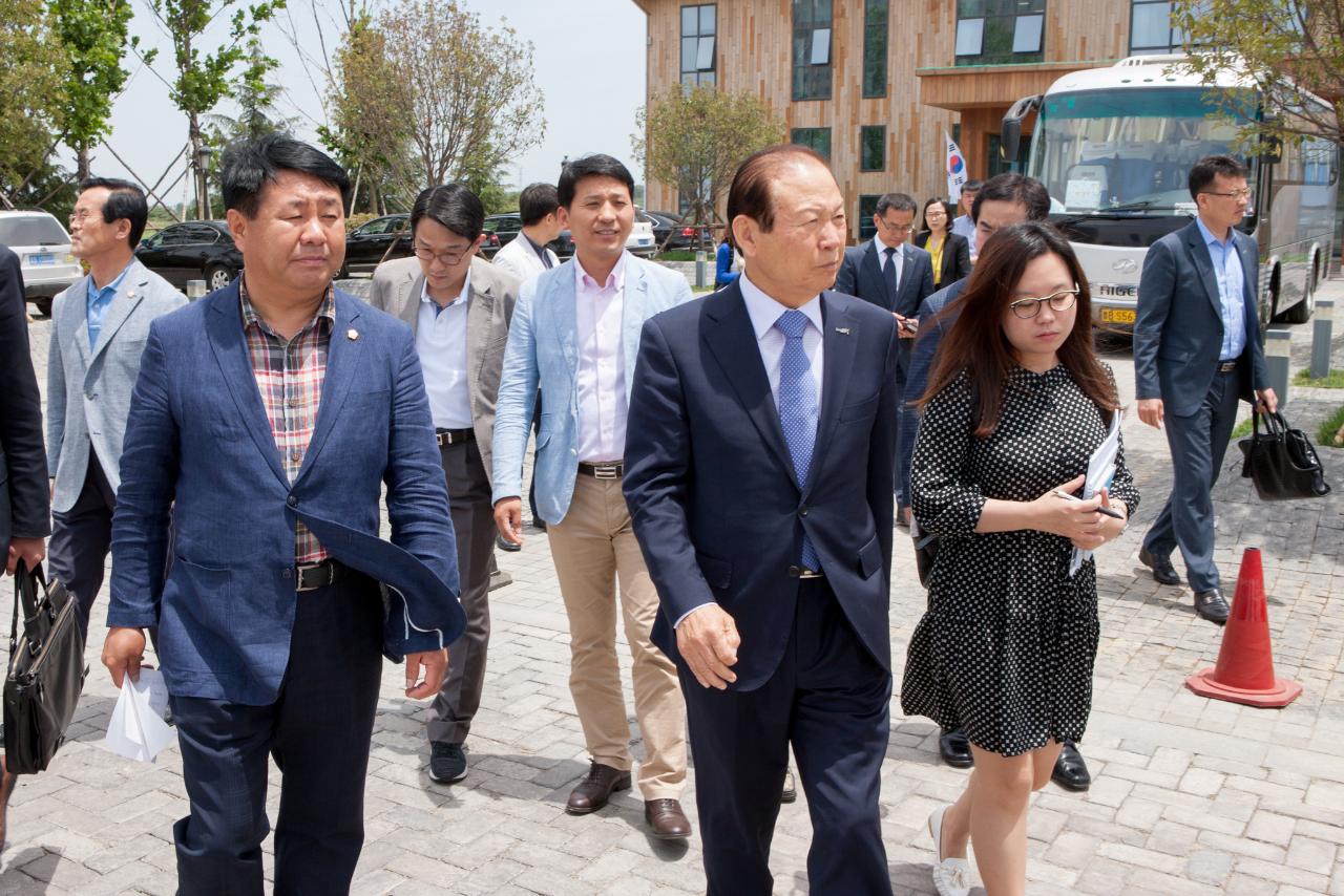 청도국제경제합작구 시찰및 협약