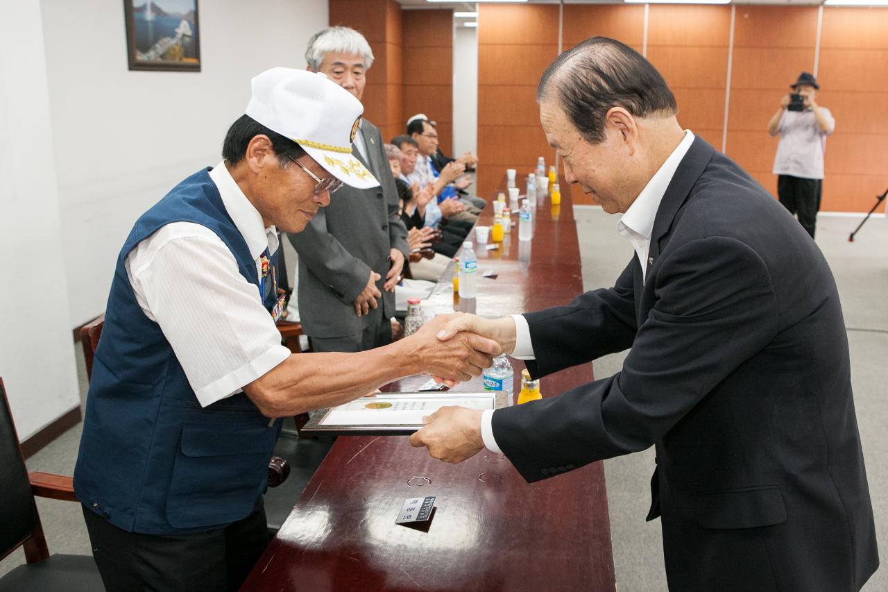 보훈단체장 모범국가유공자 간담회