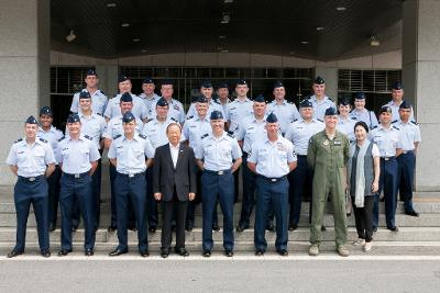 미공군 장교단 군산방문