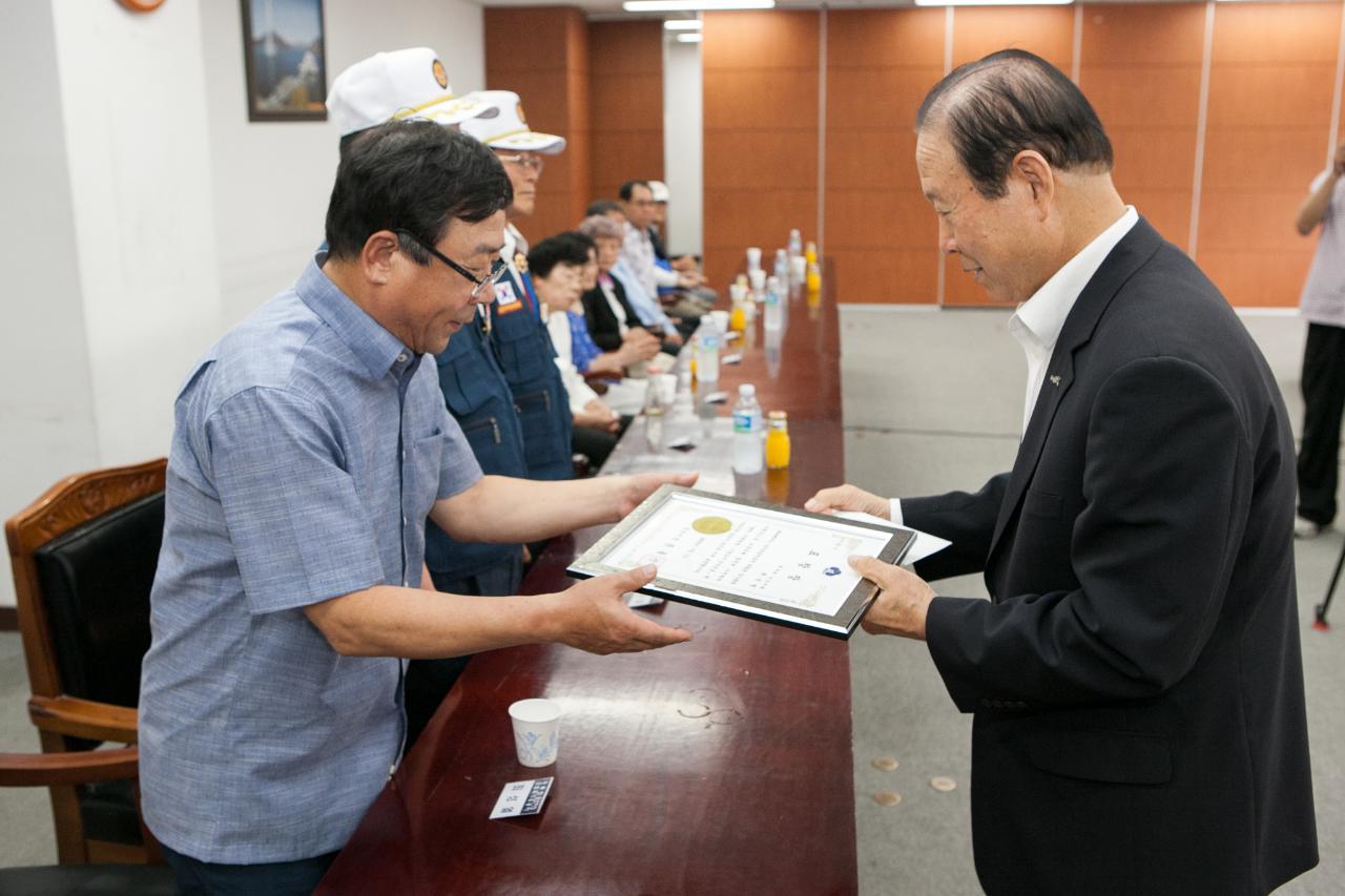 보훈단체장 모범국가유공자 간담회