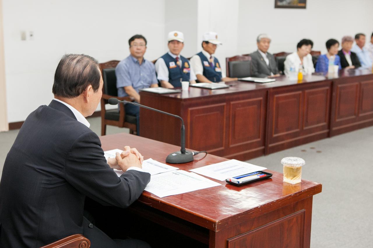 보훈단체장 모범국가유공자 간담회