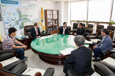 이옷돕기 기탁식(한국가스공사,동군산병원,대한한돈협회)