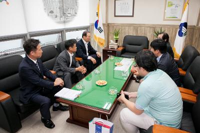 군산시인천광역시립박물관 업무협약식