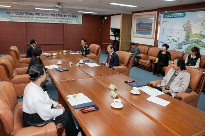 청소년 유해환경 자율 감시 업무협약식