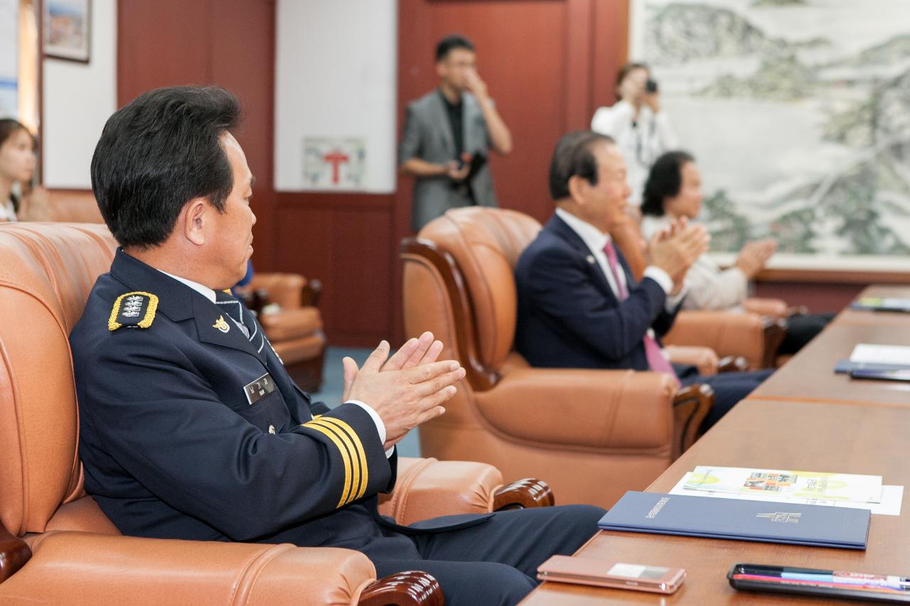 청소년 유해환경 자율 감시 업무협약식