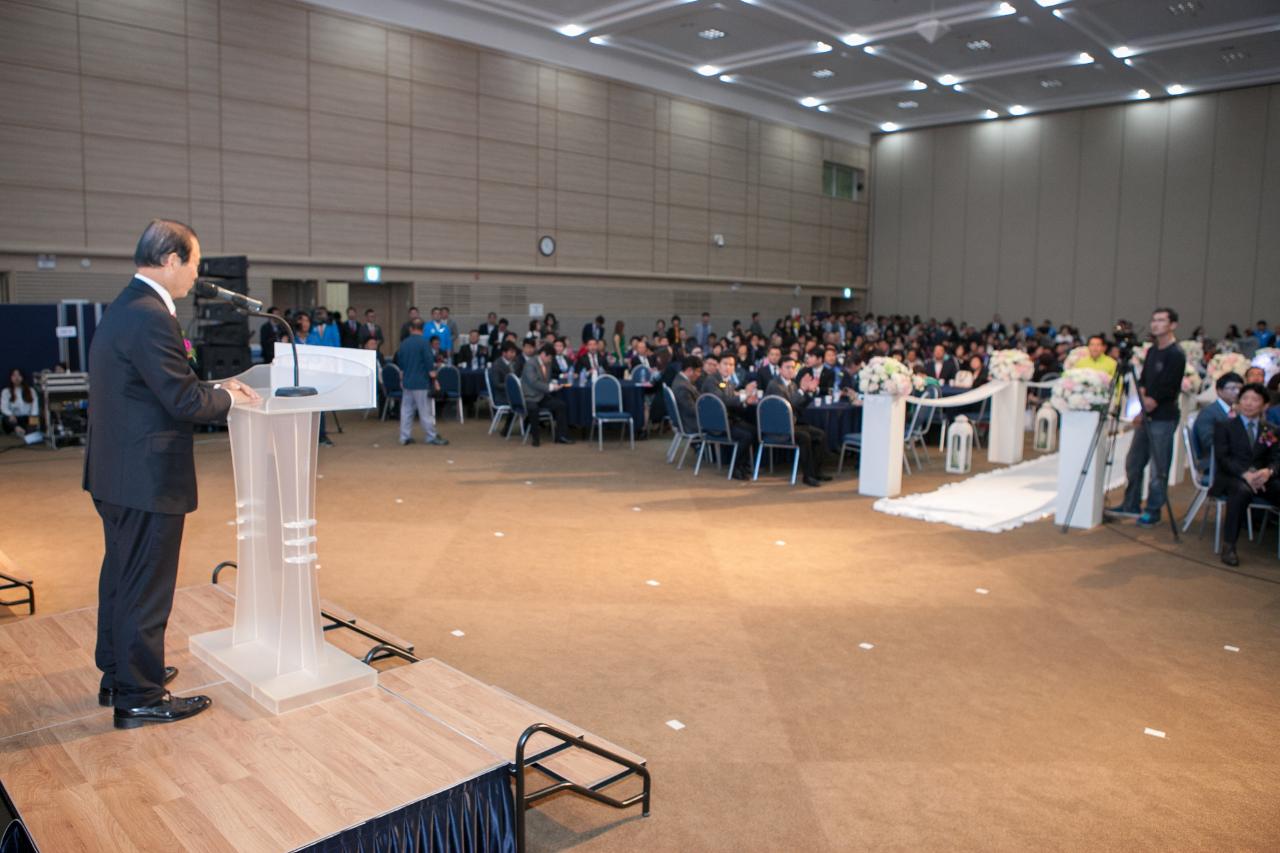 한국JC 전국회원 다문화가정 합동결혼식