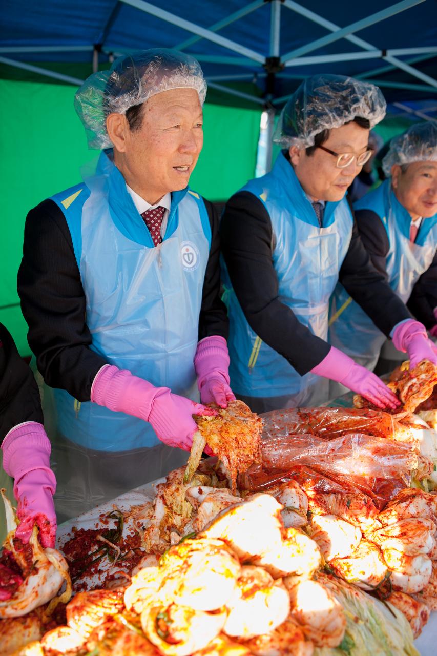 법사랑회 사랑의 김장나눔 전달식